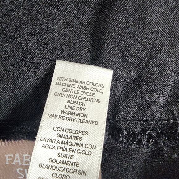 Fabulously Slimming Chicos Womens Pants Size 1 Med 8 Ankle Pull On 4 Way Stretch - Picture 10 of 10